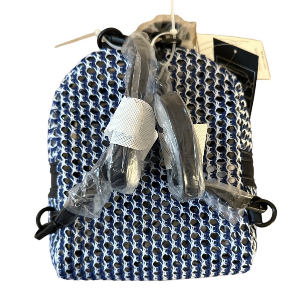 Steve Madden "The Murray Backpack," Converts to Crossbody, Mesh Construction - Picture 4 of 8